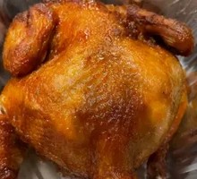 Honey-glazed扒 Chicken