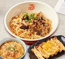 Chicken and Tea Tree Mushroom Noodles