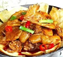 Earthen Stove Young Rooster