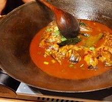 Hooked Fish with Cucumber Stew