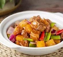 Potato and Beef Stir-fry