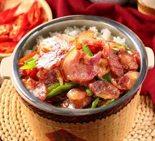 Sausage and Preserved Meat Bucket Rice
