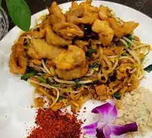 Chicken Noodle with Golden Edges