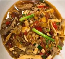 Stir-fried Pork Kidney with Beef Tripe