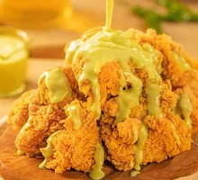 Green Pepper Salad Fried Chicken
