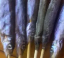 Charcoal-Grilled Smelt