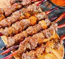 Lamb Skewers with Red Willow