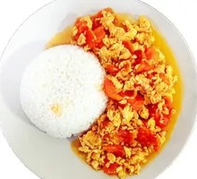 Tomato and Egg Fried Rice