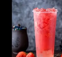 Chilled Strawberry Juice