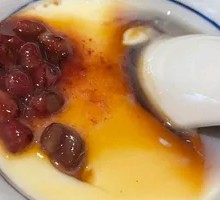 Red Bean Tofu Pudding