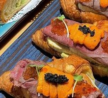 Wagyu Sea Urchin Croissant