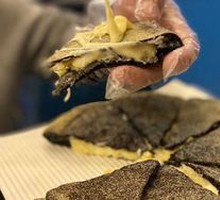 Black Gold Durian Molten Pizza