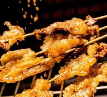 Beef Brisket Fat Skewers