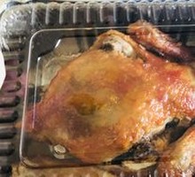 Honey-glazed扒 Chicken