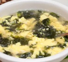 Seaweed and Egg Soup