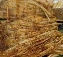 Grilled Enoki Mushrooms