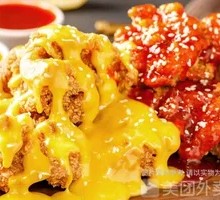 Colorful Double-Flavor Fried Chicken