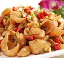 Spicy Pork Intestines Stir-fry