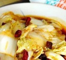 Sour and Spicy Cabbage