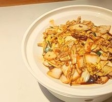 Fried Pork Crumbs with Baby Bok Choy