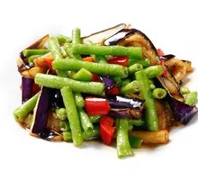 Eggplant and Green Beans Stir-fry