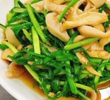 Stir-Fried Lamb Tripe with Garlic