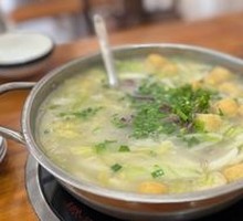 Lamb and Napa Cabbage Vermicelli Pot