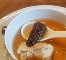 Goat Mushroom Spring Chicken Soup