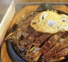 Sizzling Ribeye Steak