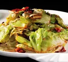 Dry Pot Preserved Pork with Shredded Cabbage