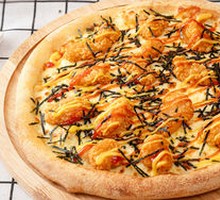 香酥鸡米花披萨