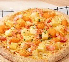 Double Shrimp Pineapple Pizza