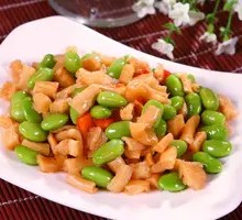 Pickled Radish Stir-fried with Green Beans