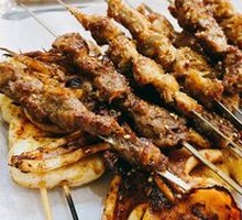Fresh Lamb and Pork Skewers