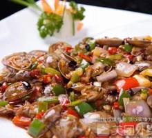 Spicy Stir-Fried Clams