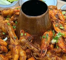 Fresh Shrimp Chicken Claw Dish