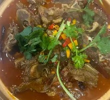Spicy Lamb Spine Pot