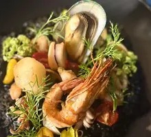 Seafood Squid Rice