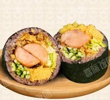 Juicy Grilled Sausage Rice Ball