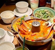 Northern Thai Tom Yum Seafood Soup