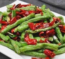 Dry-Fried Green Beans