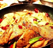 Spicy Potatoes in Dry Pot