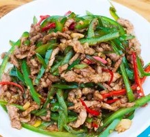 Green Pepper Shredded Pork