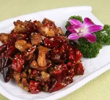 Spicy Chicken with Chili