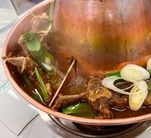 Goat Spine Hot Pot