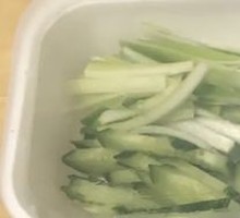 Cucumber Strips