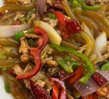 Shredded Pork with Glass Noodles