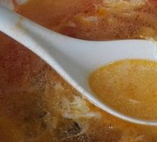 Tomato Egg Drop Soup