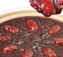 Black Rice Red Date Longan Porridge
