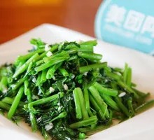 Garlic Stir-Fried Water Spinach
